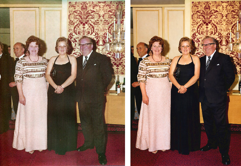 AI photo correction review