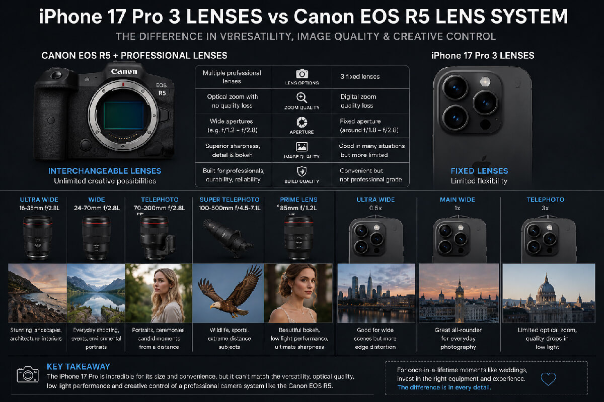 why professional cameras are better