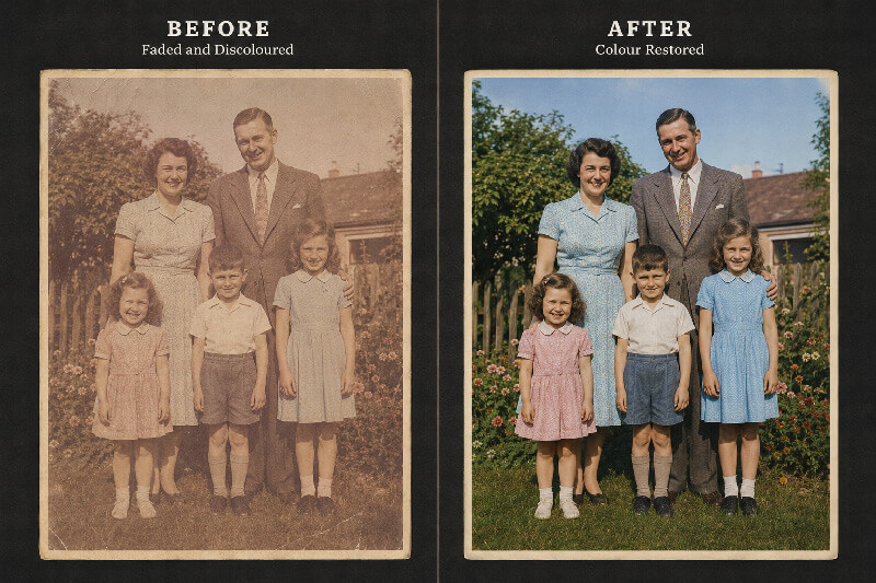 digital photo restoration